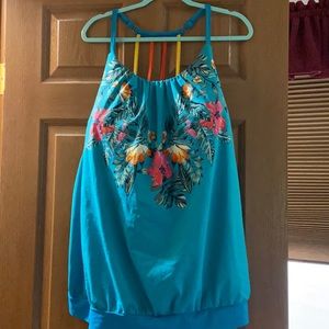 EUC Cacique tankini top